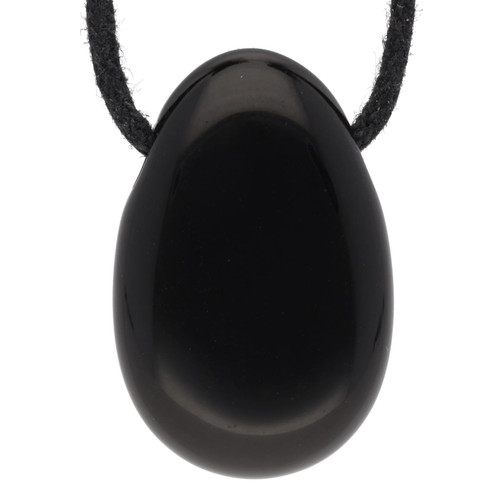 Pendentif obsidienne noire - en,