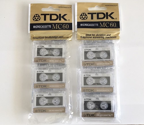 Lot microcassette tdk - microcassette,