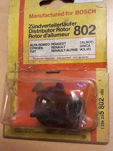 Rotor allumeur bosch 802 - rotor, d'allumeur