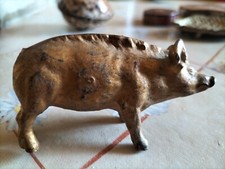 BEAU bibelot ANCIEN  EN FER OU AUTRES   objet vitrine collection chasse argent