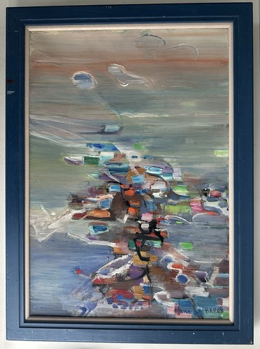 Ancienne peinture abstraite