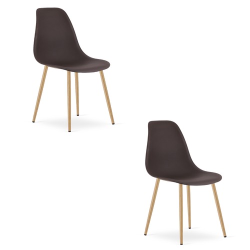 Chaise wat couleur café - chaise,