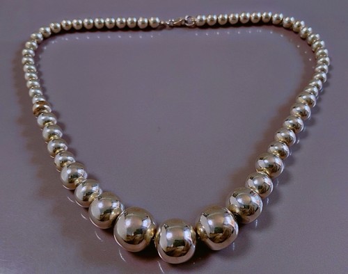 Superbe collier argent massif