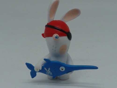 Figurine plastique les lapins - figurine,