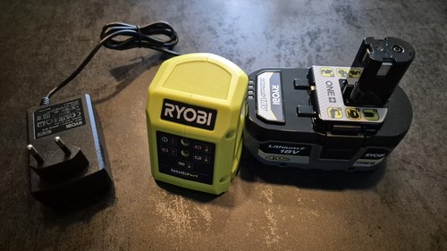 Batterie chargeur ryobi - et,