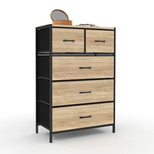 Chiffonnier tiroirs tissu - en,