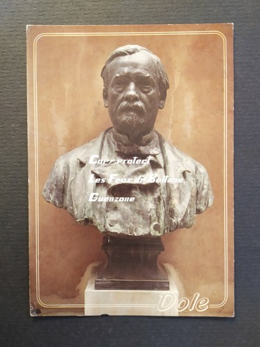 Buste louis pasteur - louis, jura