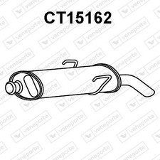 SILENCIEUX ARRIèRE CITROËN