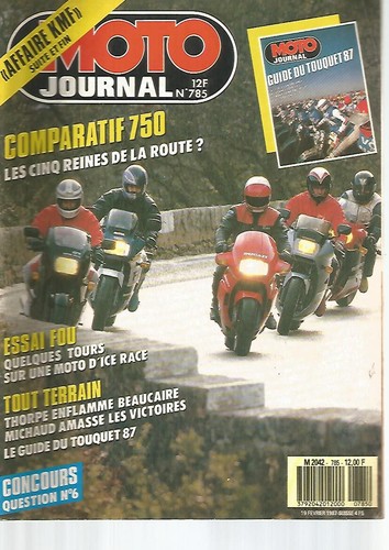 Moto journal 785 jawa 500 - n°785,
