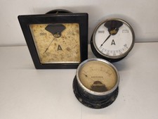 Lot ampèremètres industriel galvanomètre ancien Chauvin Arnoux