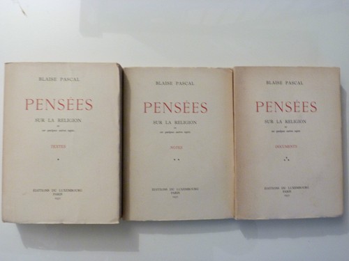 Pensées sur religion - pensÉes,