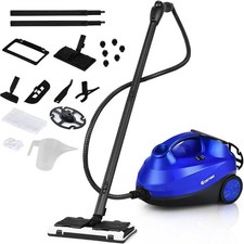 Nettoyeur Vapeur 2000 W Balai Haute Pression Polyvalent Réservoir d'eau 1,5 L