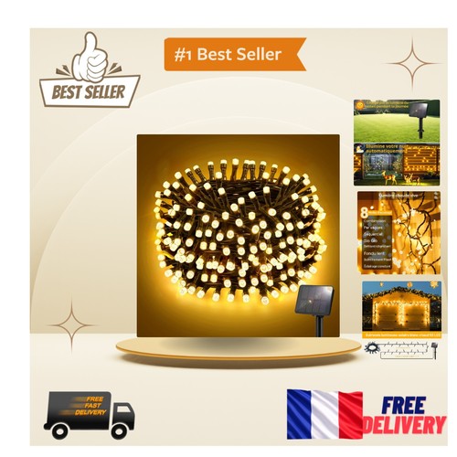 Guirlande lumineuse solaire - lumineuse,