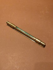 Niveau à bulle en laiton du 19eme siècle 