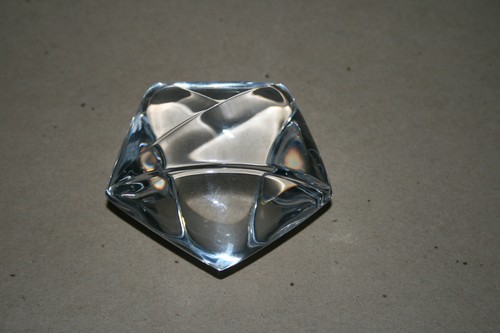 Presse papier cristal de - presse, en