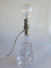 Lampe en cristal gouttes d'eau
