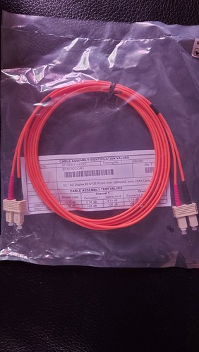 Fiber optic patch cable sc - fiber,