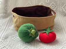 Lot de 3 dinette en tissu