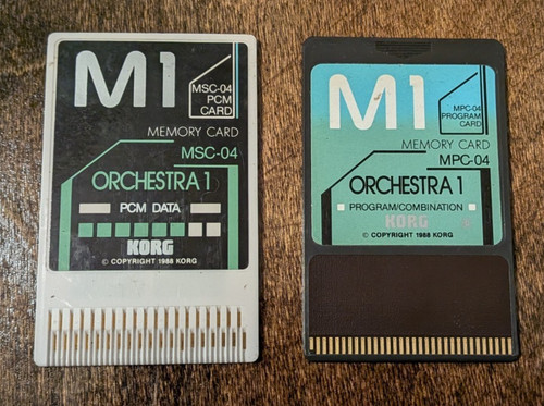 Korg orchestra mpc 04 - m1, 1