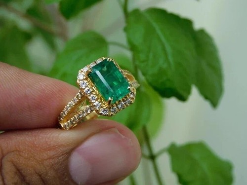 4ct émeraude coupe - 4ct,