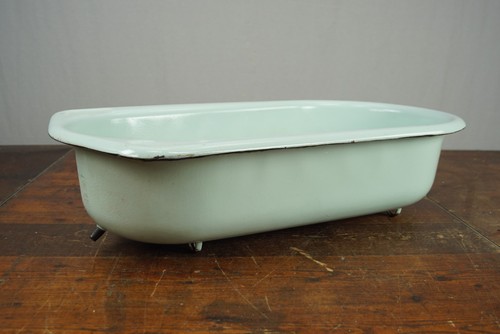 Baignoire émail vintage - baignoire,