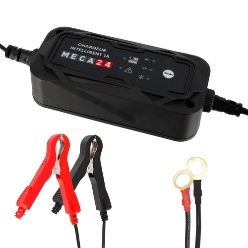 Chargeur batterie moto - chargeur,