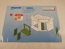 sympa notice de montage 5129 Playmobil ( plan , café   ) 1
