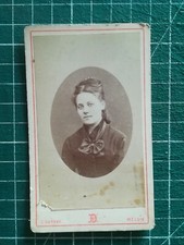 UF756 CDV Photo circa 1900 portrait Femme studio Darnay Melun