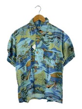 Chemises À Manches Courtes SUN SURF Bleues D'Occasion