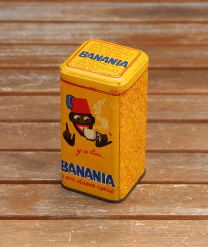 Boîte métallique banania - métallique,