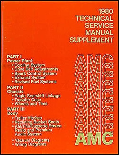 1980 amc atelier manuel update - 1980,