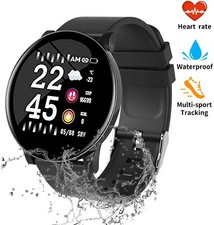 FJunHappy Fitness Tracker, Activity Tracker with Blood Press&Heart Rate Monitor,