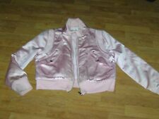Blouson KOOKAI rose satin fourré taille 42 TBE