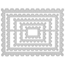 Artisanat de découpe Die Timbre Cadre Bricolage découpe Die Carte gaufrage Di...