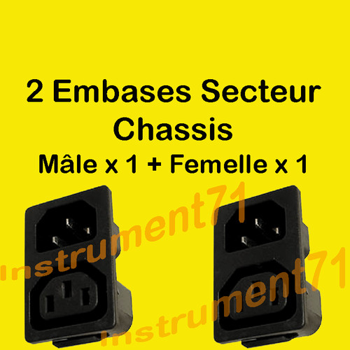 Fiches chassis prise secteur - chassis,