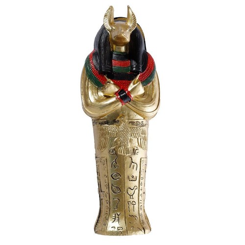 Figurine sarcophage anubis - -,
