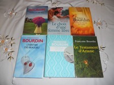 FRANCOISE  BOURDIN,  6 livres