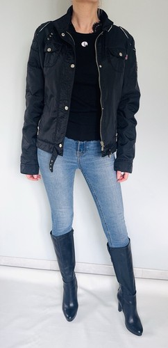 Blouson motard nylon - motard, zippé