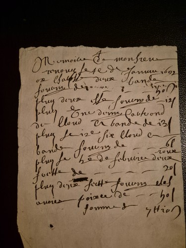Manuscrit ancien document - ancien,
