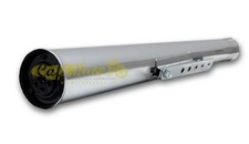 Terminal Chrome Mégaphone Version Courte 53cm Cafe Racer Custom vintage