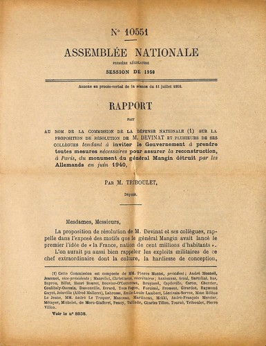 Assemblée nationale rapport - nationale,