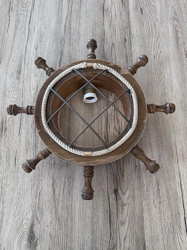 Barre roue bateau - à,