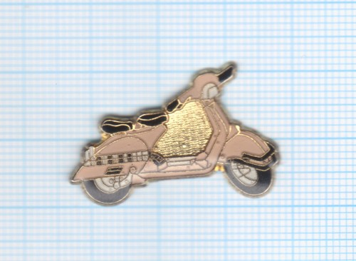 Pin scooter rose - scooter,