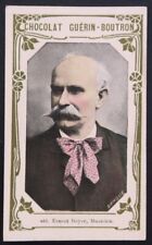 Chromo image GUERIN BOUTRON Célébrités ERNEST REYER 461 musicien 1er livre d'or