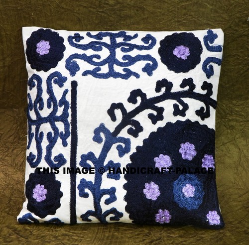 Housse coussin blanc - housse, de