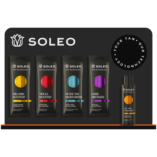 Présentoir soleo avec - présentoir,