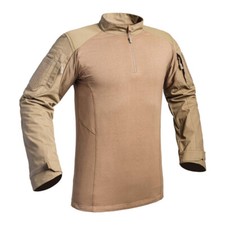 CHEMISE DE COMBAT UBAS V2 FIGHTER TAN MILITAIRE PAINTBALL AIRSOFT ARMEE OPEX
