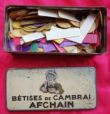 AR2 - Gros lot d'anciens jetons en os  jeux fin XIXe Nain Jaune 