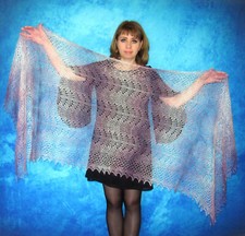 Tricoté Duvet De Chèvre Écharpe D'orenbourg Châle Echarpe En Corde Étole Fait À