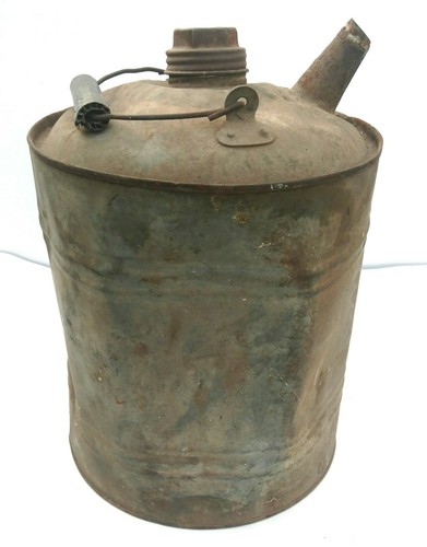 Vintage galvanized gas - vintage,